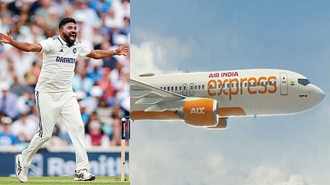 mohammed siraj slams air india express for 4 hours delay