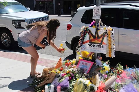 No Kings'Shooting during protest