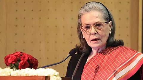 sonia gandhi about bjp