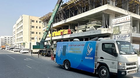 Supplying clean water to workers; 'Mayan' project completes one year