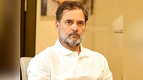 rahul gandhi criticized rss
