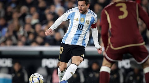 messi 8151 crore insurance on his left leg