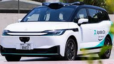 driverless vehicle, in dubai