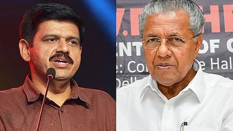 sandeep varier fb post against cm pinarayi vijayan