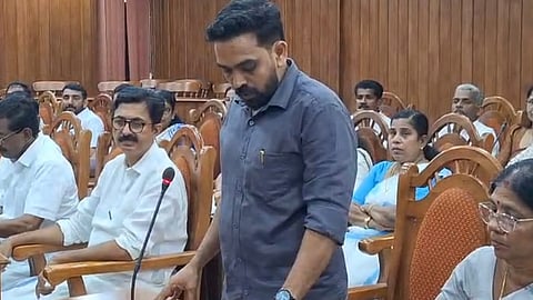 ldf member oath annulled and retaken chalakkudi