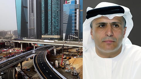 Double bridge opens at Dubai World Trade Center roundabout