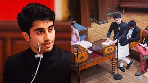 Indian student roasts pakistan in oxford