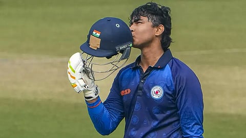 Suryavanshi smashes 84-ball 190 in Vijay Hazare match