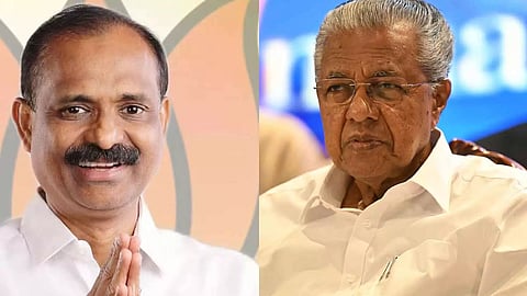 tvm mayor v.v. rajesh cm office clarification in phone call