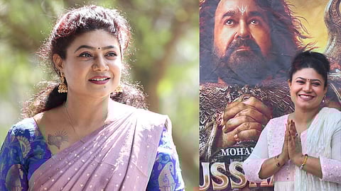 actress saritha trolled mohanlal movie vrushabha