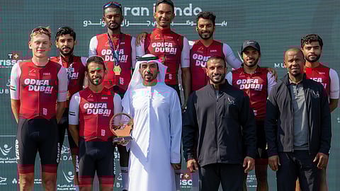 Dubai GDRFA team wins six medals in Cycling Challenge
