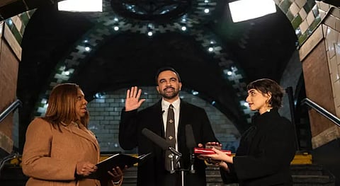 Mandani's first oath-taking ceremony