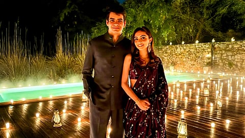 raihan vadra- aviva baig engagement photo