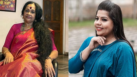 kalamandalam sathyabhama derogatory comments against actor sneha sreekumar