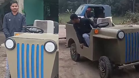 electric vehicle with four wheels, costs one lakh