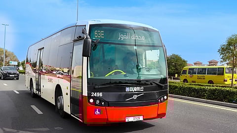 dubai four new bus route