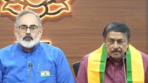 reji lukose joined bjp