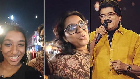 mg sreekumar shared a video of his fan