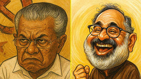 Pinarayi Vijayan vs Rajeev Chandrasekhar