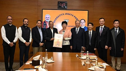 Chinese Communist Party-BJP leaders meet in Delhi