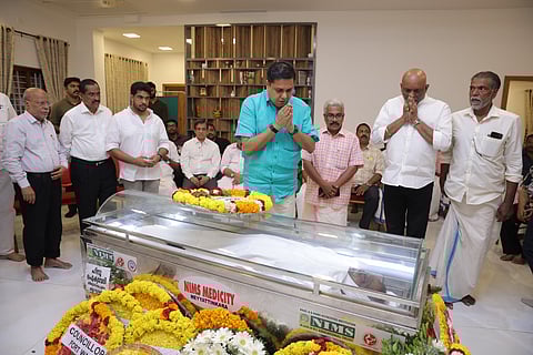 ഡോ. മജീദ് ഖാന് ജന്മനാടിന്റെ യാത്രാമൊഴി Majid Khan last rites