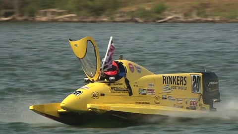 Formula 4 Powerboat Championship in Abu Dhabi