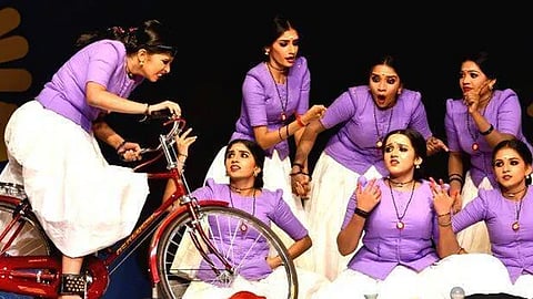 school state kalolsavam group dance nandanam balamani