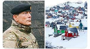 Royal Danish Army Chief Major General Peter Boysen in Greenland