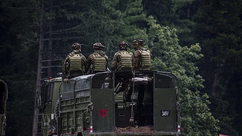 Army vehicle falls into gorge in Jammu, accident