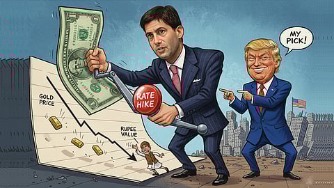 Gold Price and Rupee Value Drop