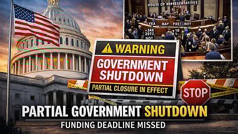 Another partial shutdown in America