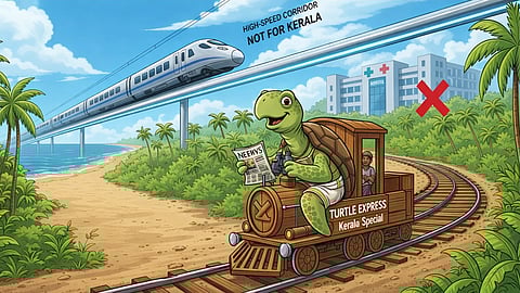 No AIIMS or Bullet Train, Only Turtles