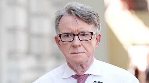 Former British minister Lord Mandelson