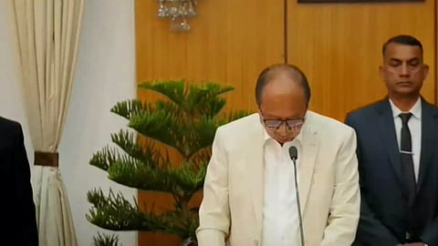 Yumnam Khemchand Singh takes office as Chief Minister