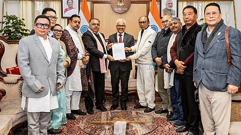 manipur bjp govt oath ceremony