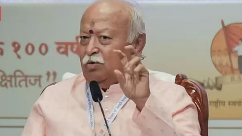 rss chief mohan bhagwat stance on bangladesh hindu rights and global