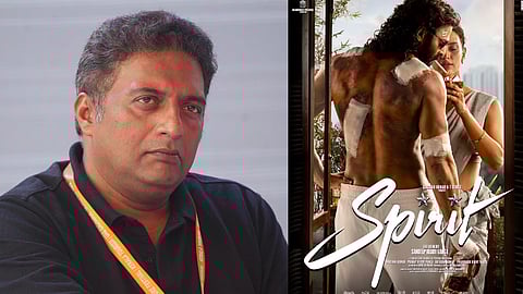Prakash Raj denies exit from sandeep reddy vanga movie Spirit