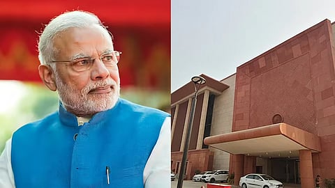 pm narendra modi office inaguration