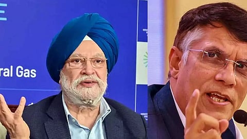 Union Minister Hardeep Singh Puri meets Epstein