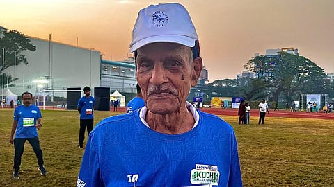 Kochi Marathon 93 year old