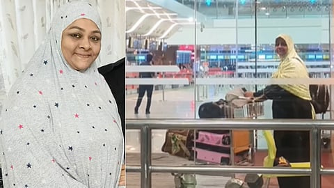 actress shakeela travel to Mekkah