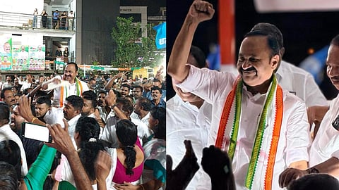 vd satheesan puthuyugayathra in kothamangalam