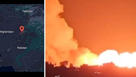 pakistani airstrike in afganistan