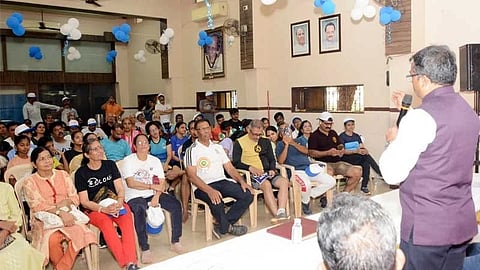 Bombay Kerala Samajam organized a walking competition