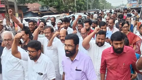 Attack on minister; CPM leaders protest