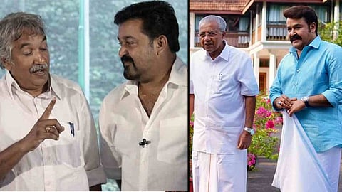 mohanlal oommen chandy interview also viral after mohanlal pinarayi interview teaser release