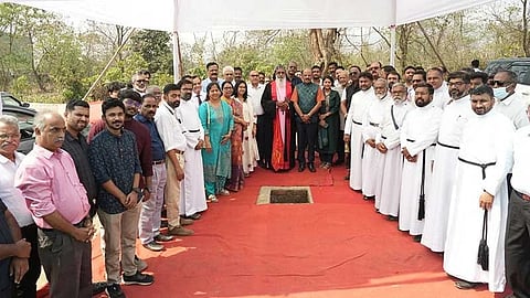 The foundation stone of the Mar Thoma Church Hospice Center was laid.