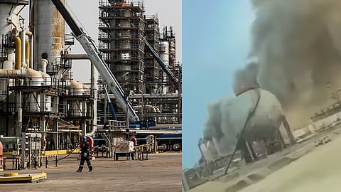 Drone attack on oil refinery in Saudi Arabia