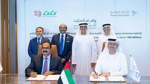 Abu Dhabi Awqaf and Lulu Group launch Dh100 million project for the upliftment of orphans