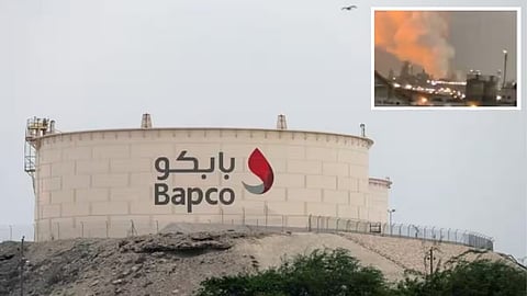 Iran destroys Bahrain's massive BAPCO oil refinery